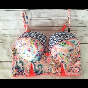 VS Very Sexy 34D Long Line Balconnet Bra NWOT!!
